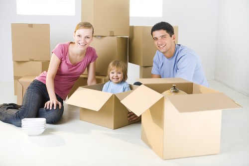 Accessible moving service website illustration for West Brompton
