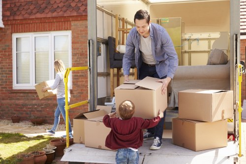 Local office removals service supporting a Westbrompton business move