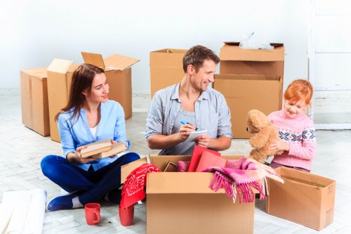 Local home moving service in West Brompton with careful loading support