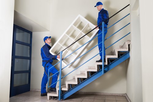 Professional house removalists planning a Westbrompton home move
