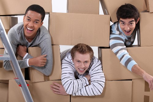 Westbrompton furniture removals team preparing household items for transport