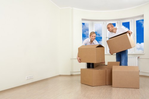 Westbrompton man and van vehicle ready for home or office transport