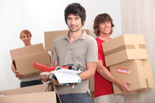 Commercial removal service for an office move near West Brompton