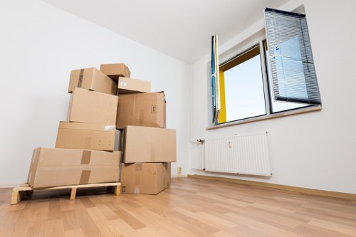 Example small flat and office moving jobs in West Brompton
