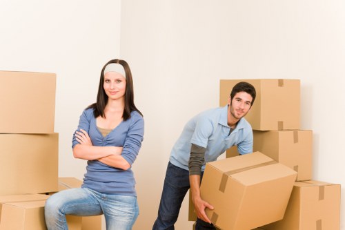 Local removal van service preparing for a safe Westbrompton relocation