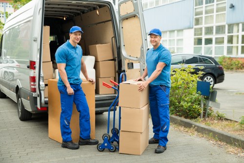 Removal truck hire for local moves in West Brompton streets