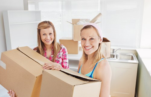 Reliable man and van in West Brompton preparing items for transport