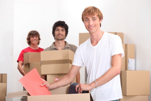 Office furniture reassembly during a commercial move